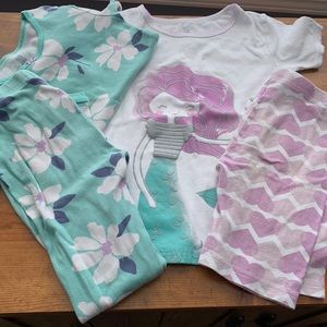 Carter’s 4 Piece Mermaid PJ Set